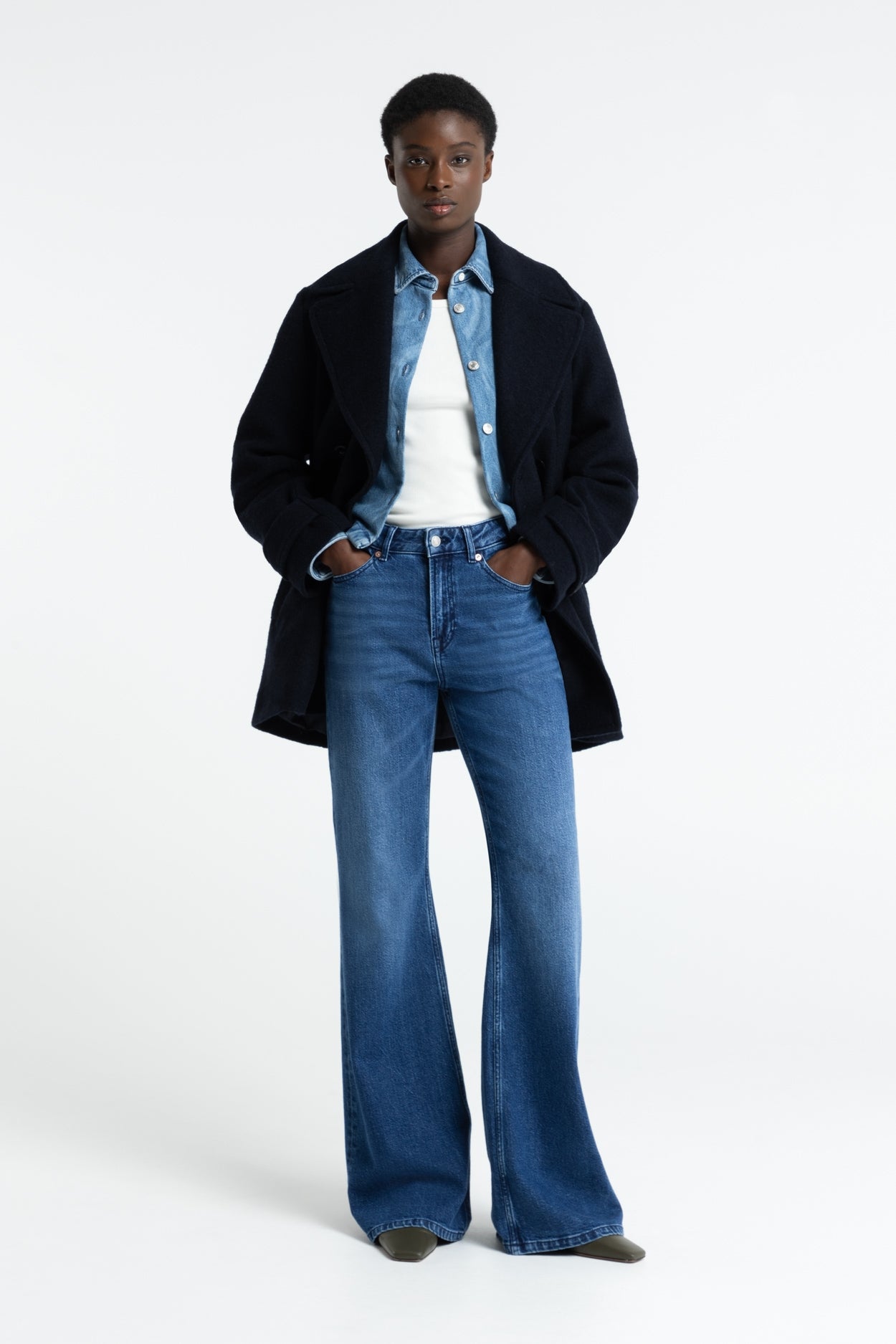 KUKIKO | COTTON FLEX MID BLUE - Kings Of Indigo