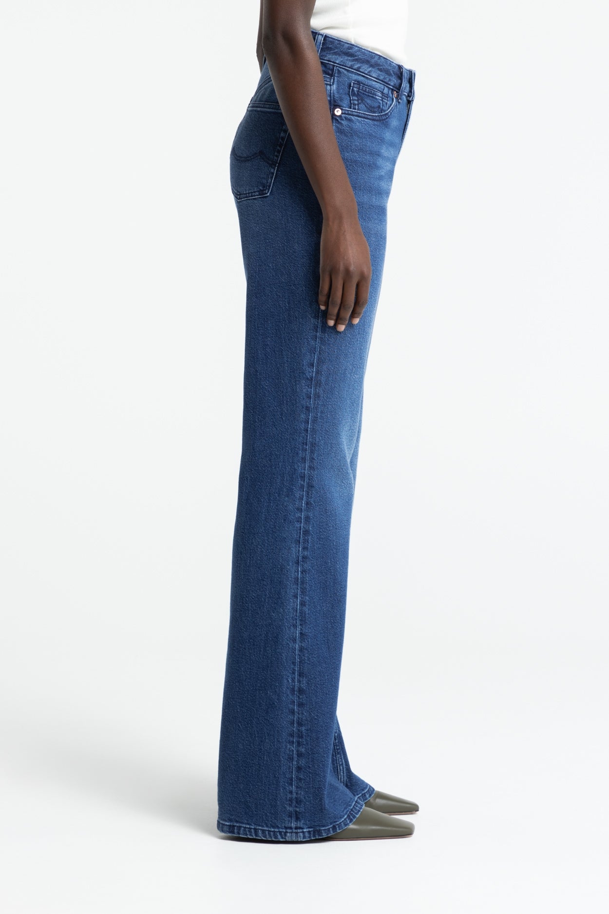 KUKIKO | COTTON FLEX MID BLUE - Kings Of Indigo