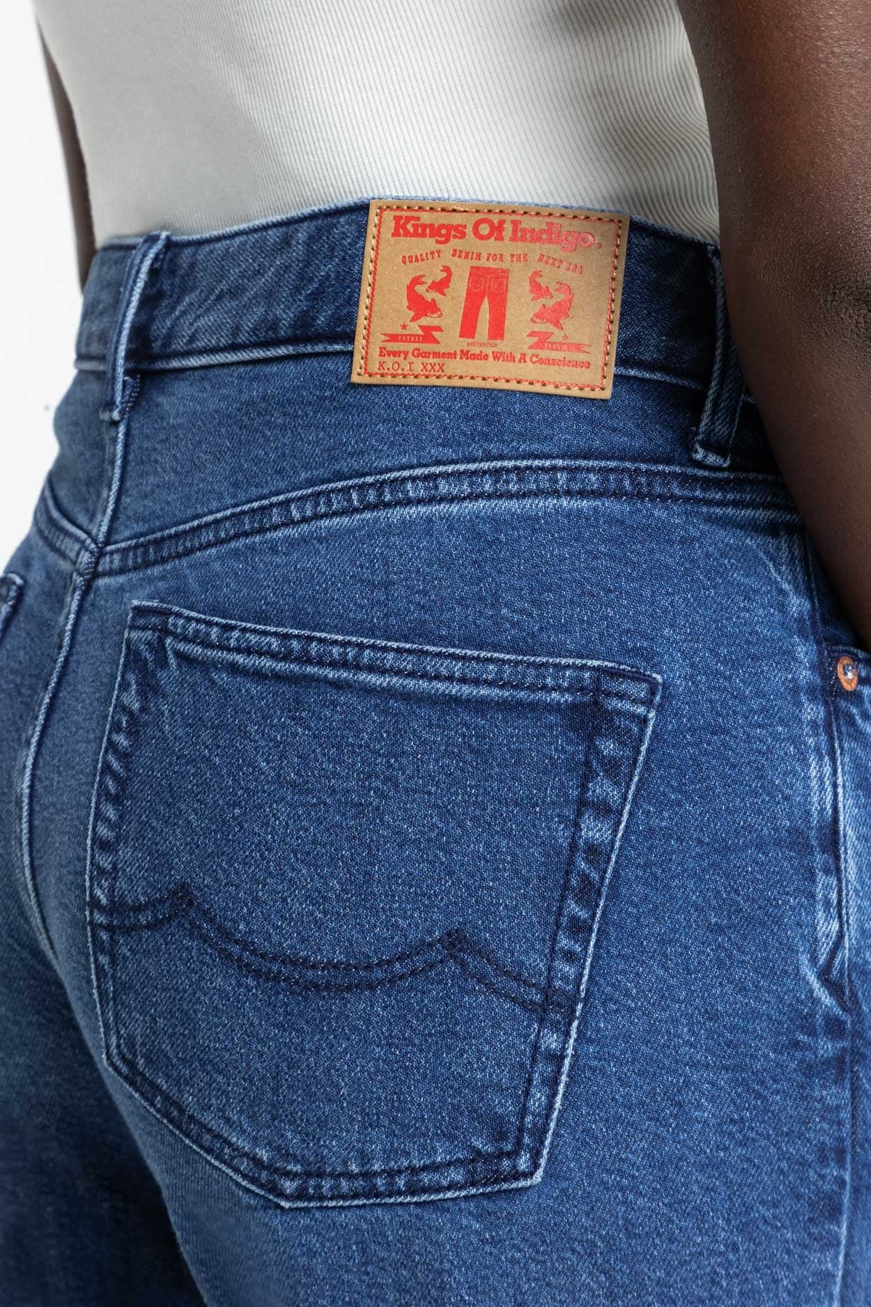 KUKIKO | COTTON FLEX MID BLUE - Kings Of Indigo