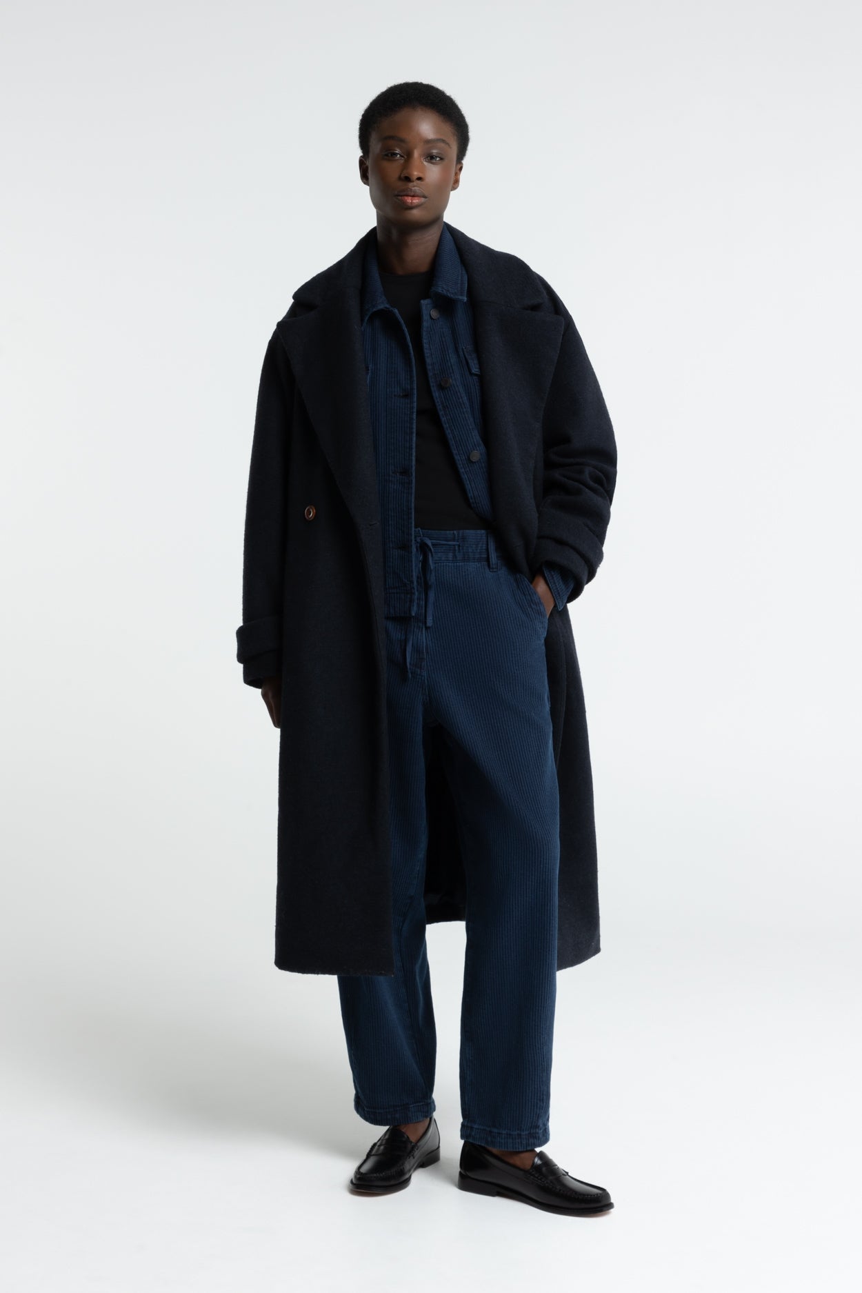 MEISHO | MID INDIGO CORD