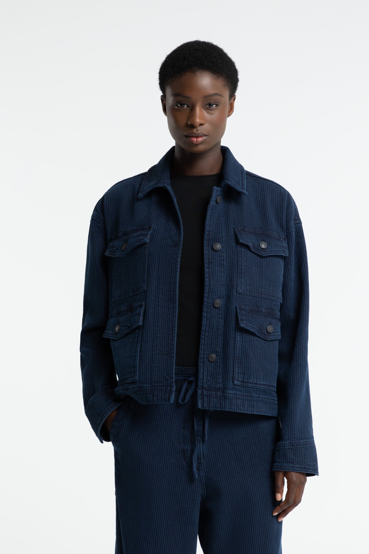 MEISHO | MID INDIGO CORD