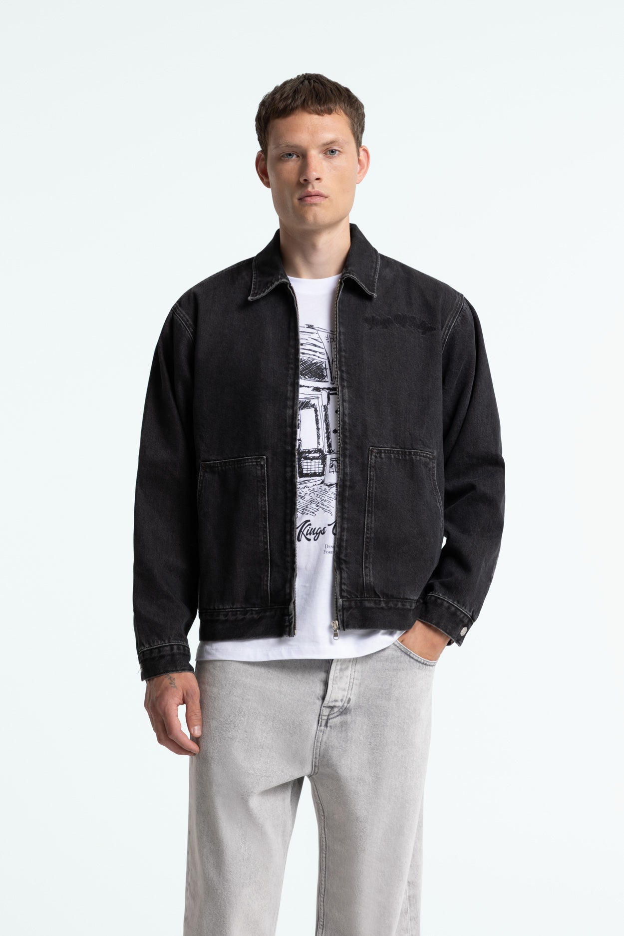 OCTA | VILMA BROWN BLACK WORN - Kings Of Indigo