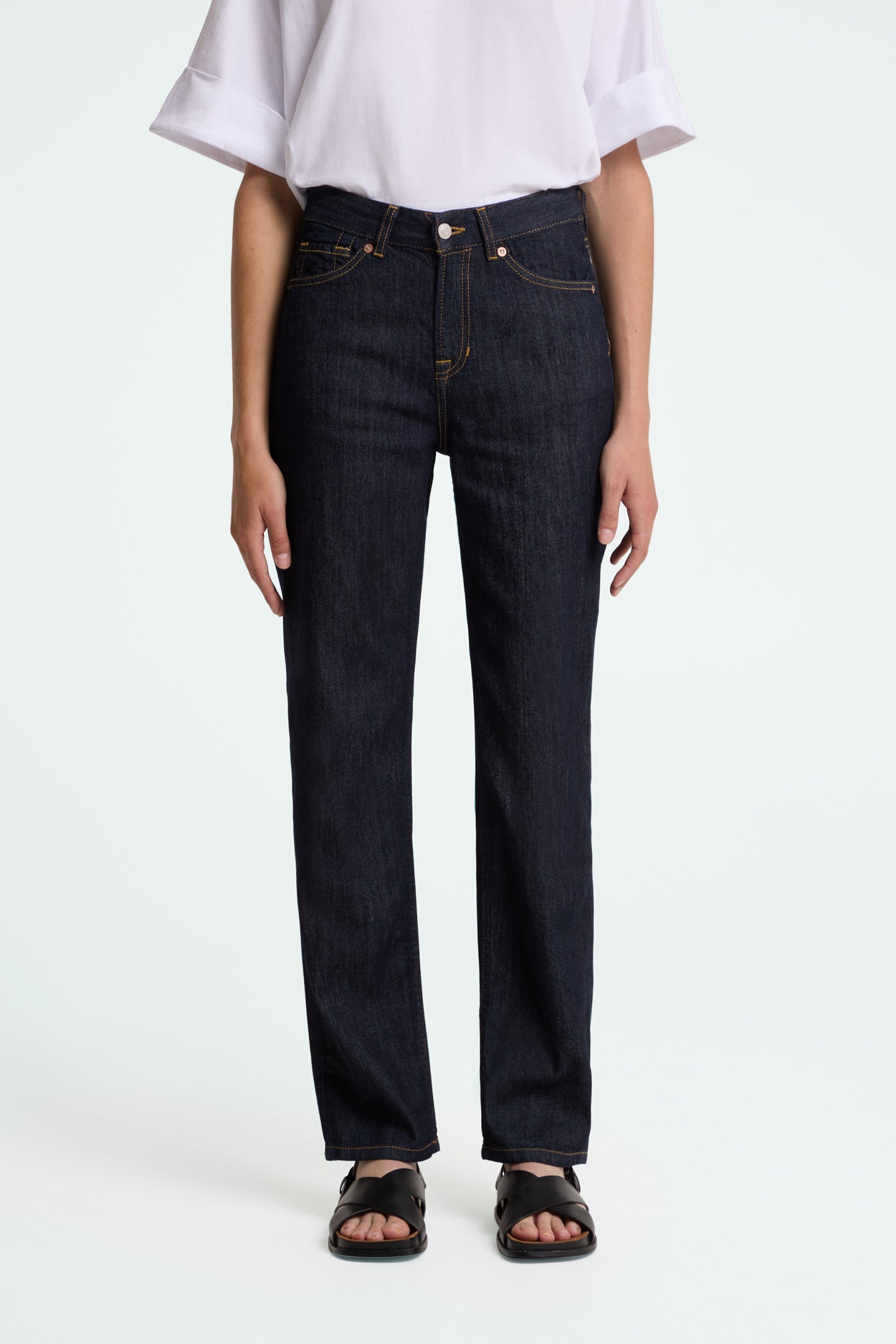 INOE | COTTON FLEX 9.5OZ RINSE - Kings Of Indigo