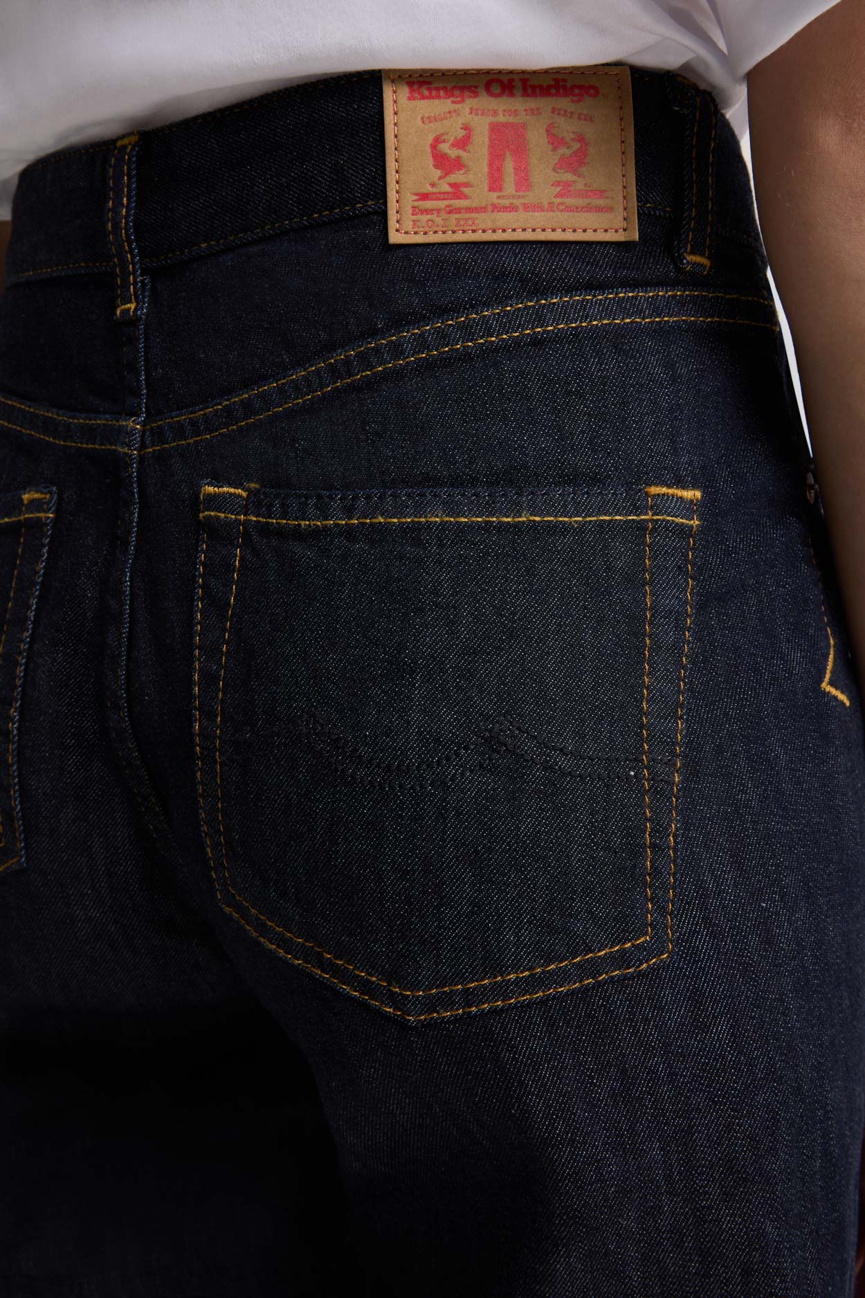 INOE | COTTON FLEX 9.5OZ RINSE - Kings Of Indigo