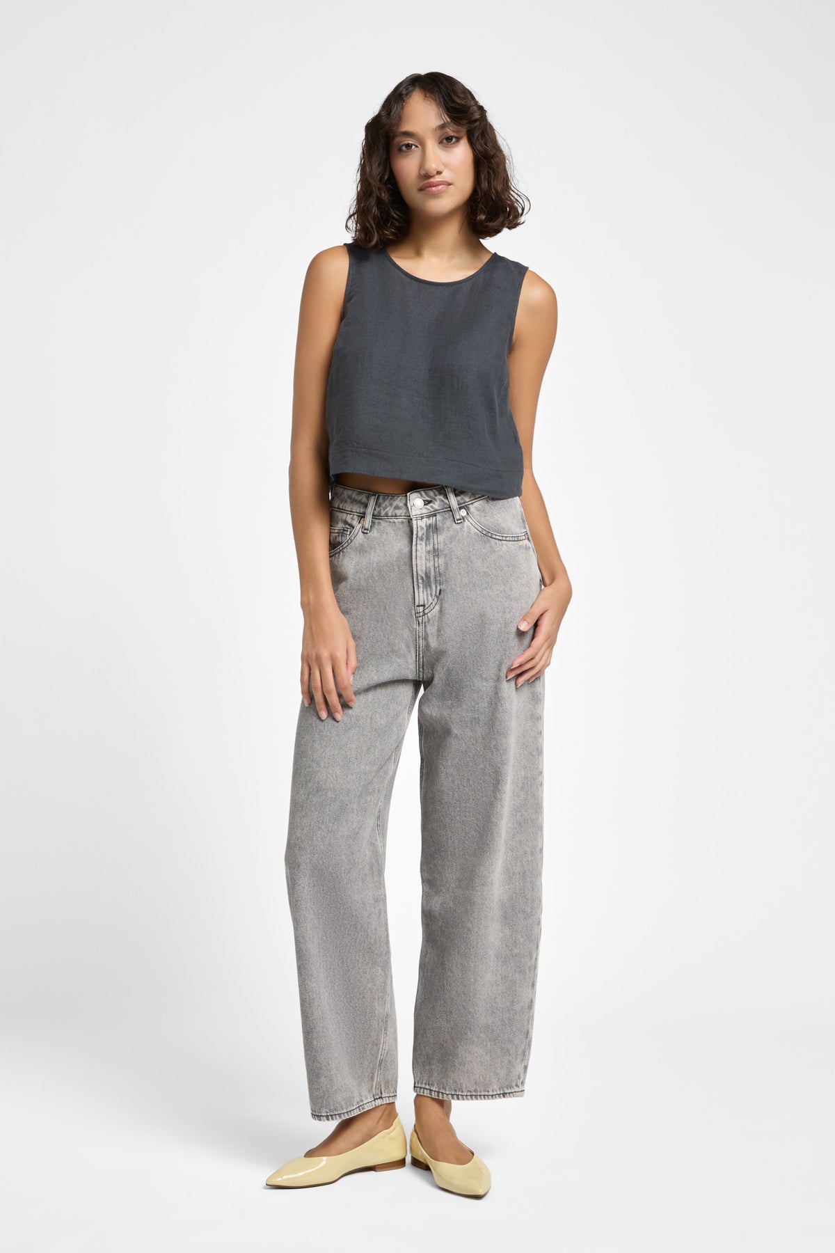LEILA | WELL GREY MID MARBLE