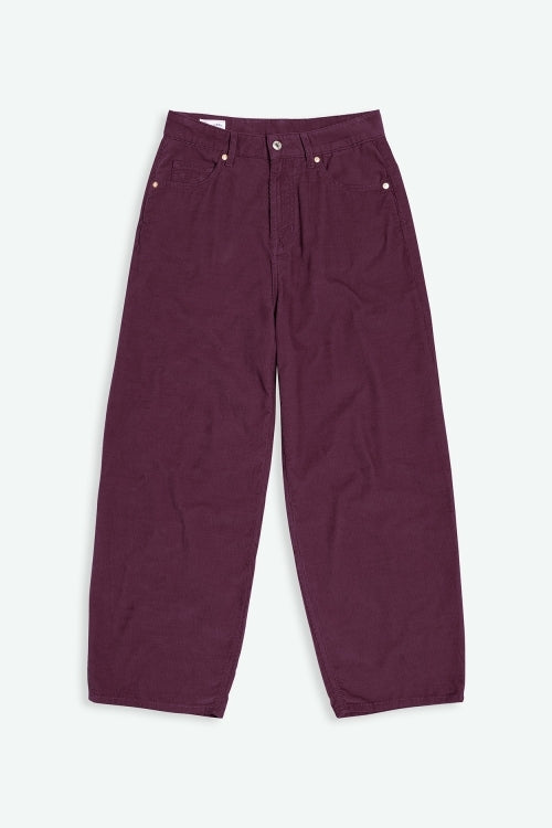 LEILA CORD | MAUVE WINE CORDUROY