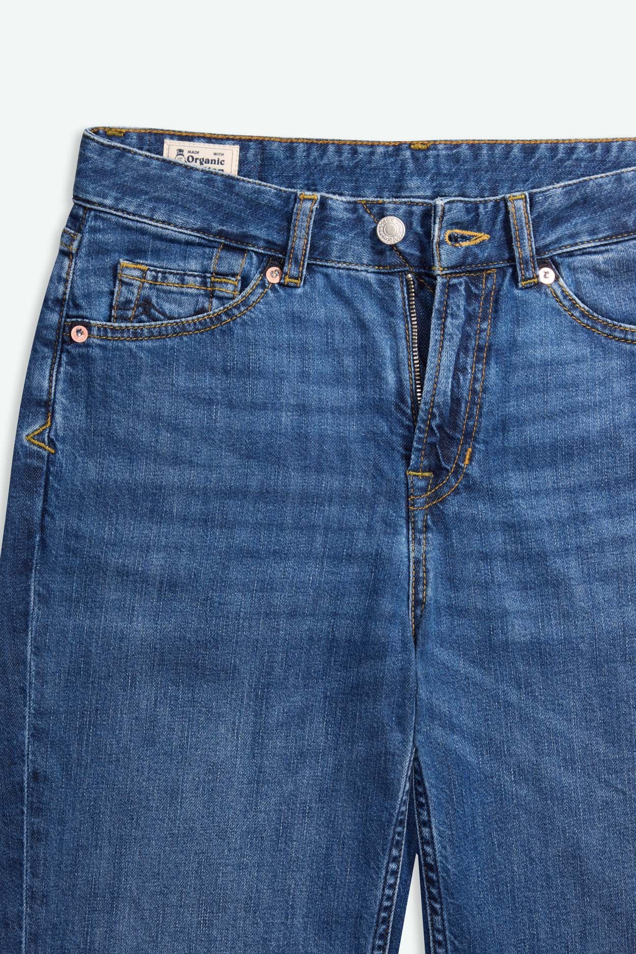 INOE | COTTON FLEX 9.5OZ MID WORN - Kings Of Indigo