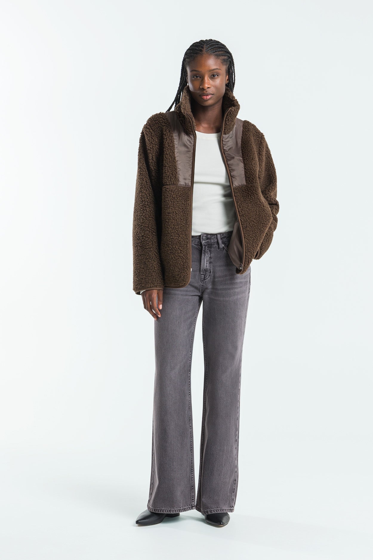 TOTOKU | CHOCOLATE BROWN SHERPA