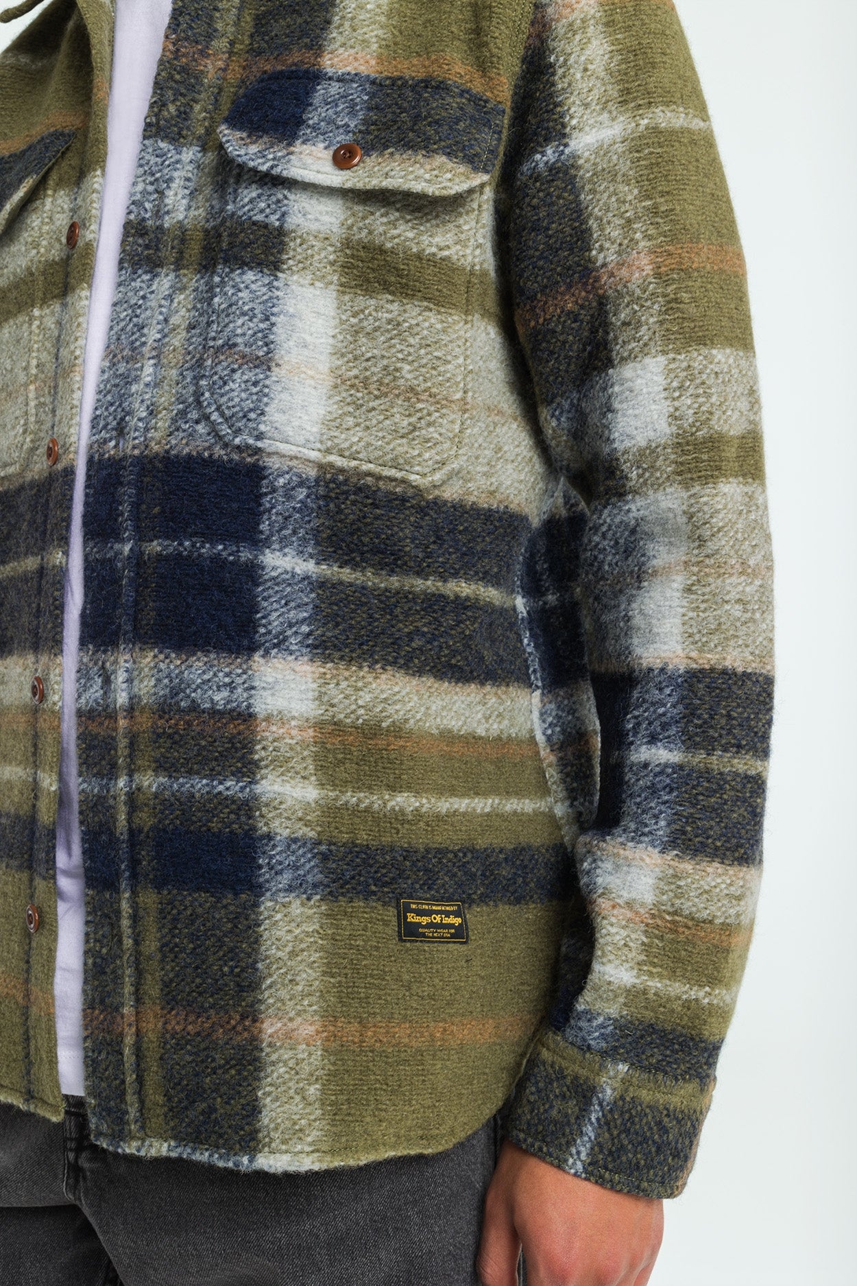 DONOVAN | BURNT OLIVE CHECK