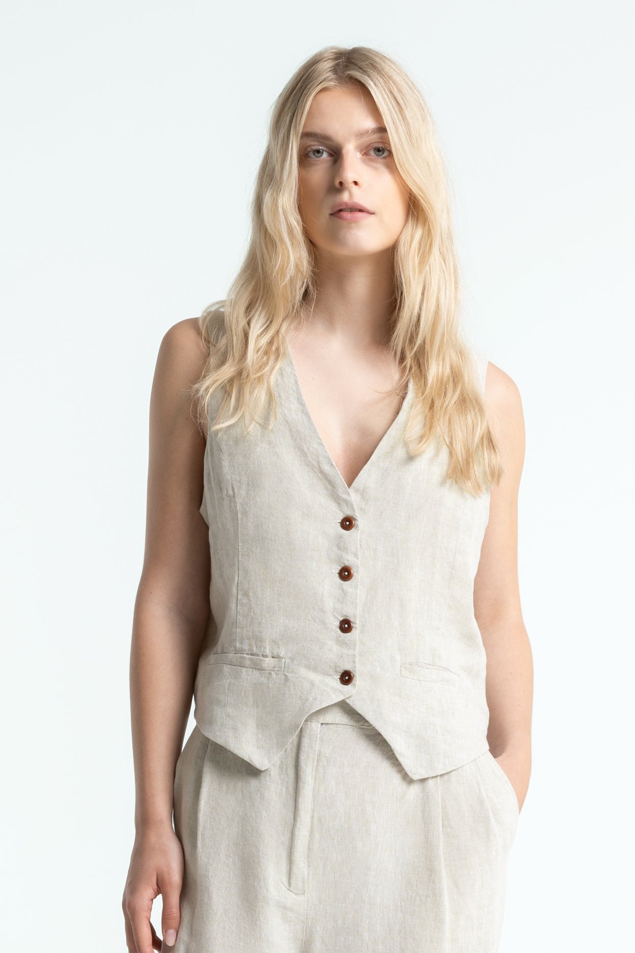 LUCIA | UNDYED LINEN - Kings Of Indigo