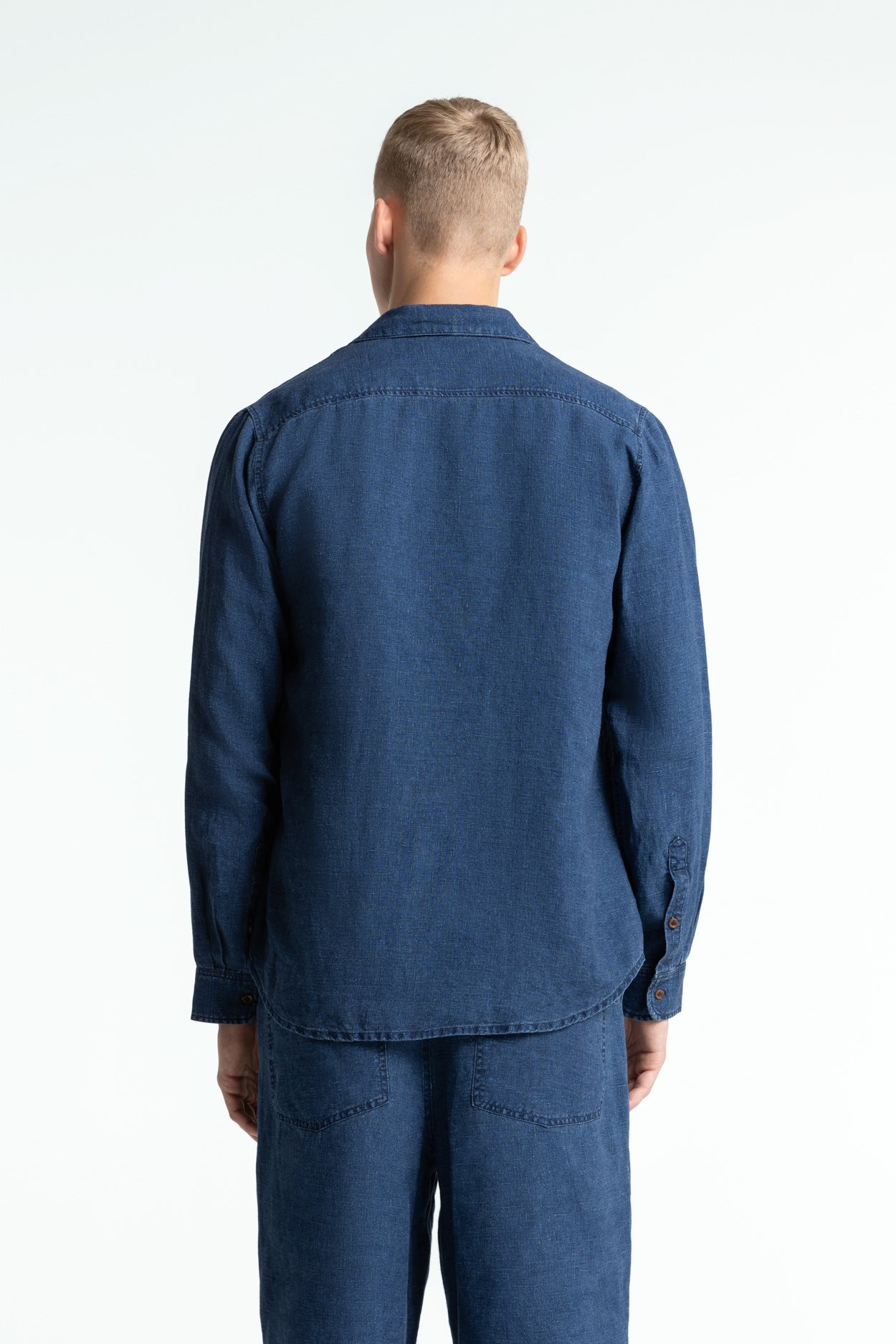 ENDA POCKET | INDIGO LINEN