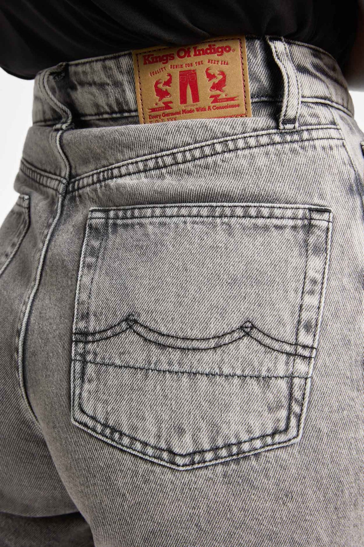 LIORA SHORT | WELL GREY MID MARBLE