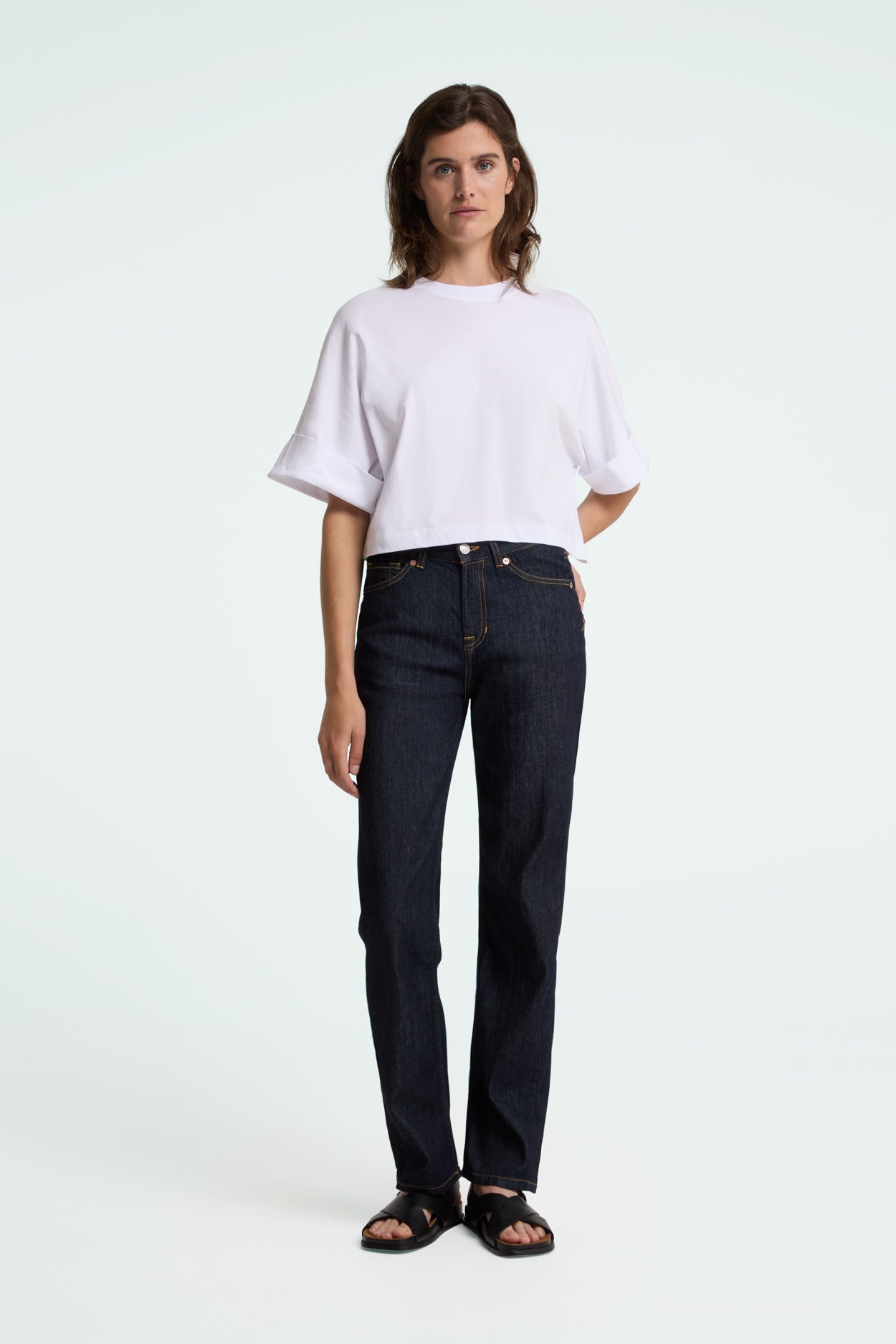 INOE | COTTON FLEX 9.5OZ RINSE - Kings Of Indigo