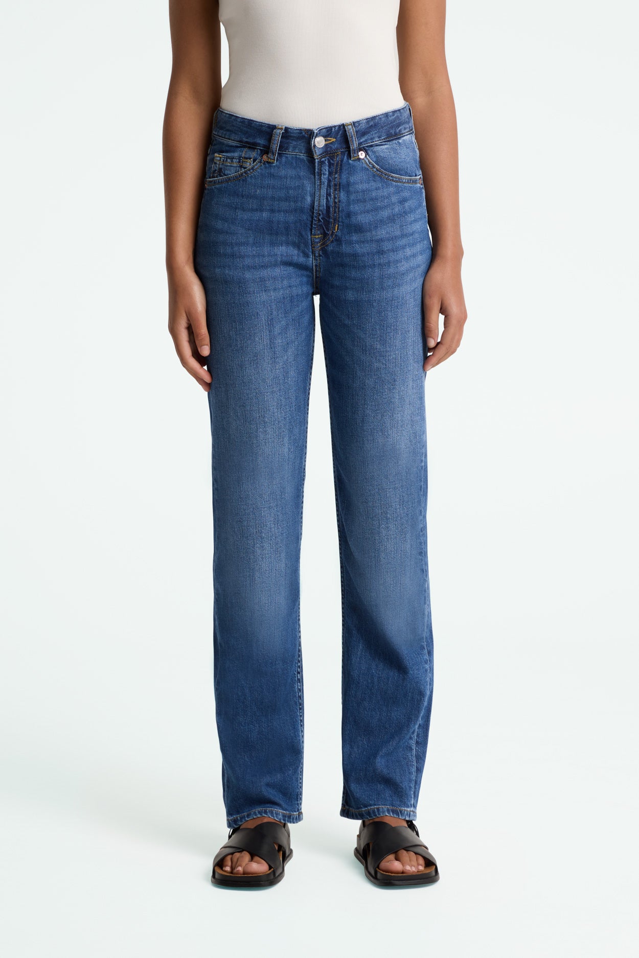 INOE | COTTON FLEX 9.5OZ MID WORN - Kings Of Indigo