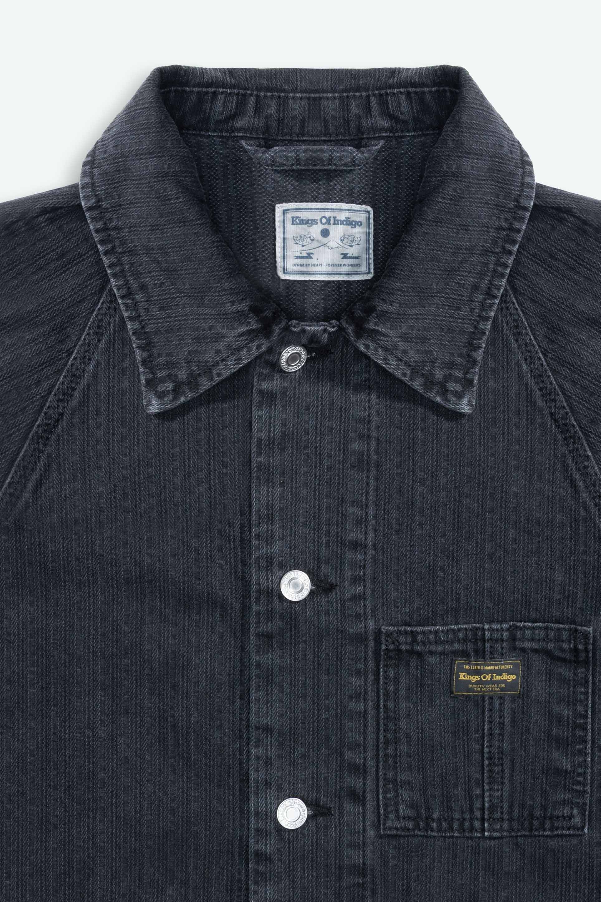 JEENA | STRIPE BLACK WORN