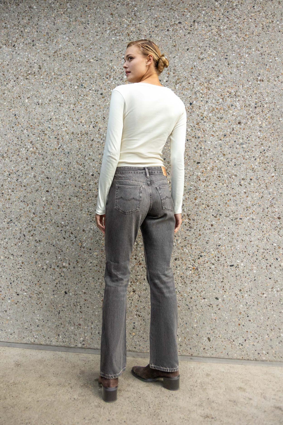 TERUKO | VILMA BROWN BLACK WORN